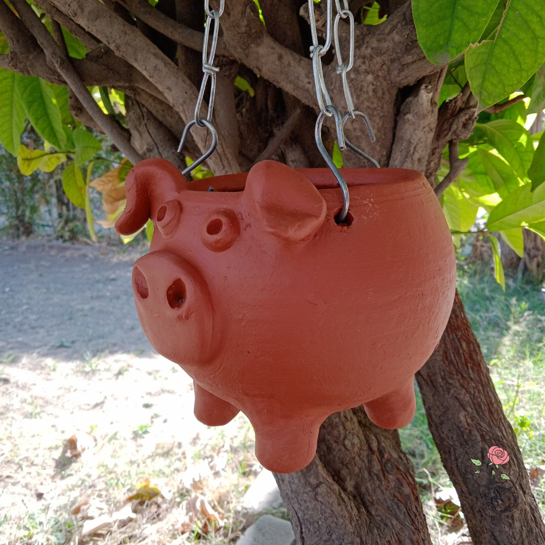 Nduja Warmer Terracotta Pig-shaped 