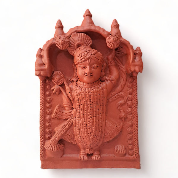 Shreenath ji - Molela Terracotta Plaque 20" H