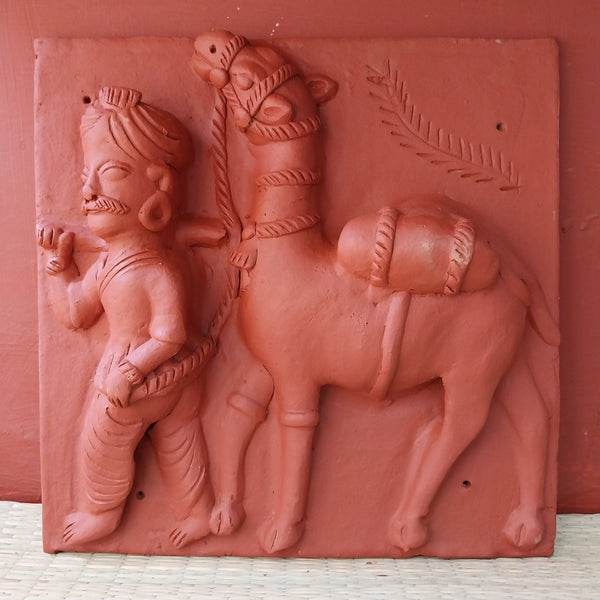 Camel herder - Terracotta Tile