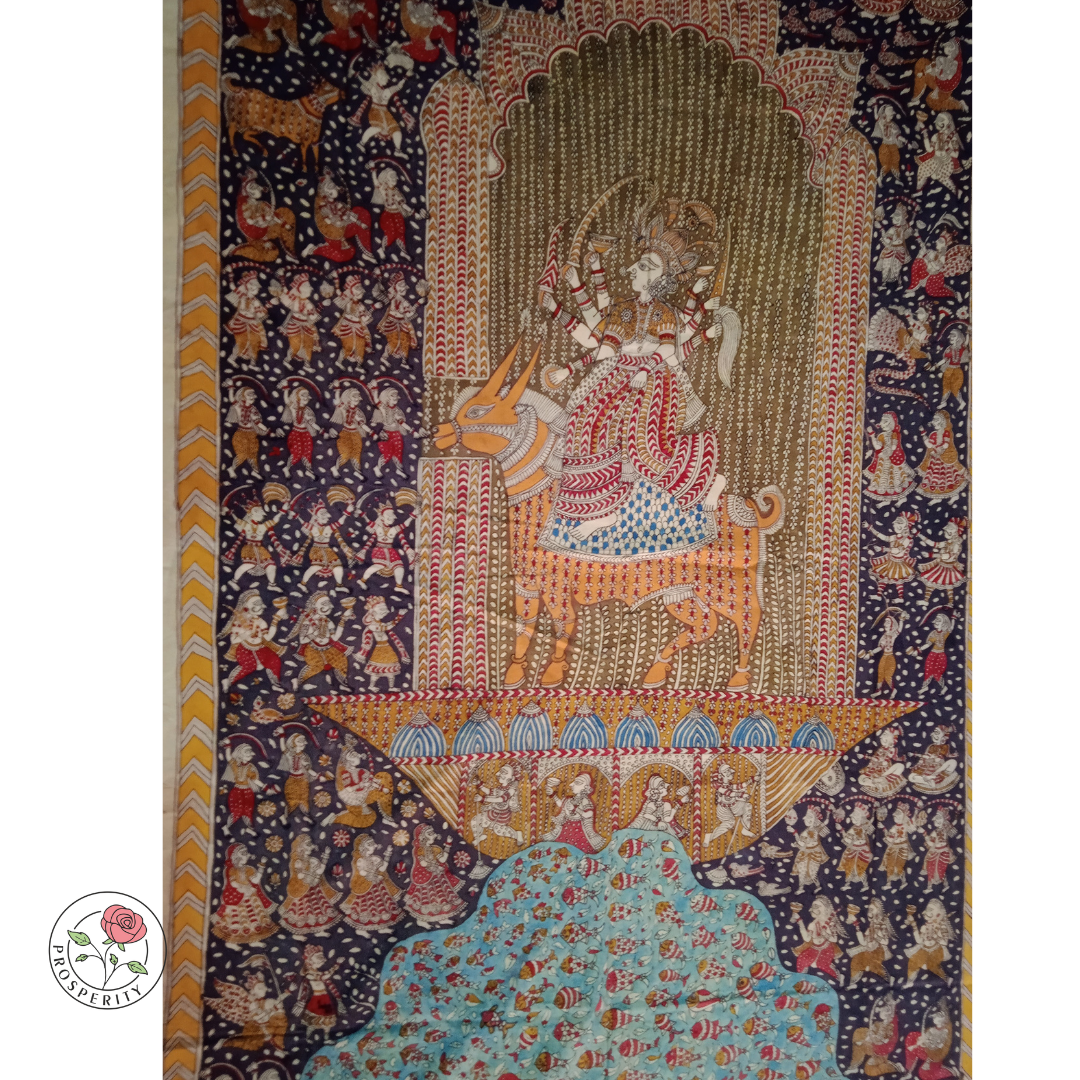 Vahanvati - Mata ni Pachedi - 46 Inch W * 76 Inch H