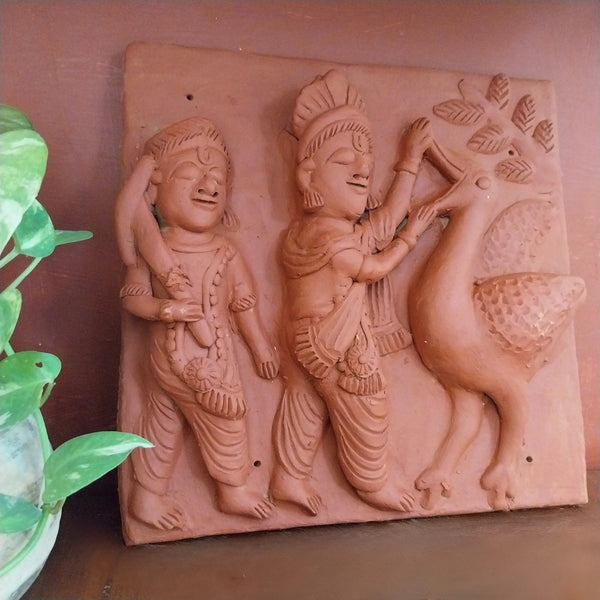 Ramayana Episode  - Terracotta Tile