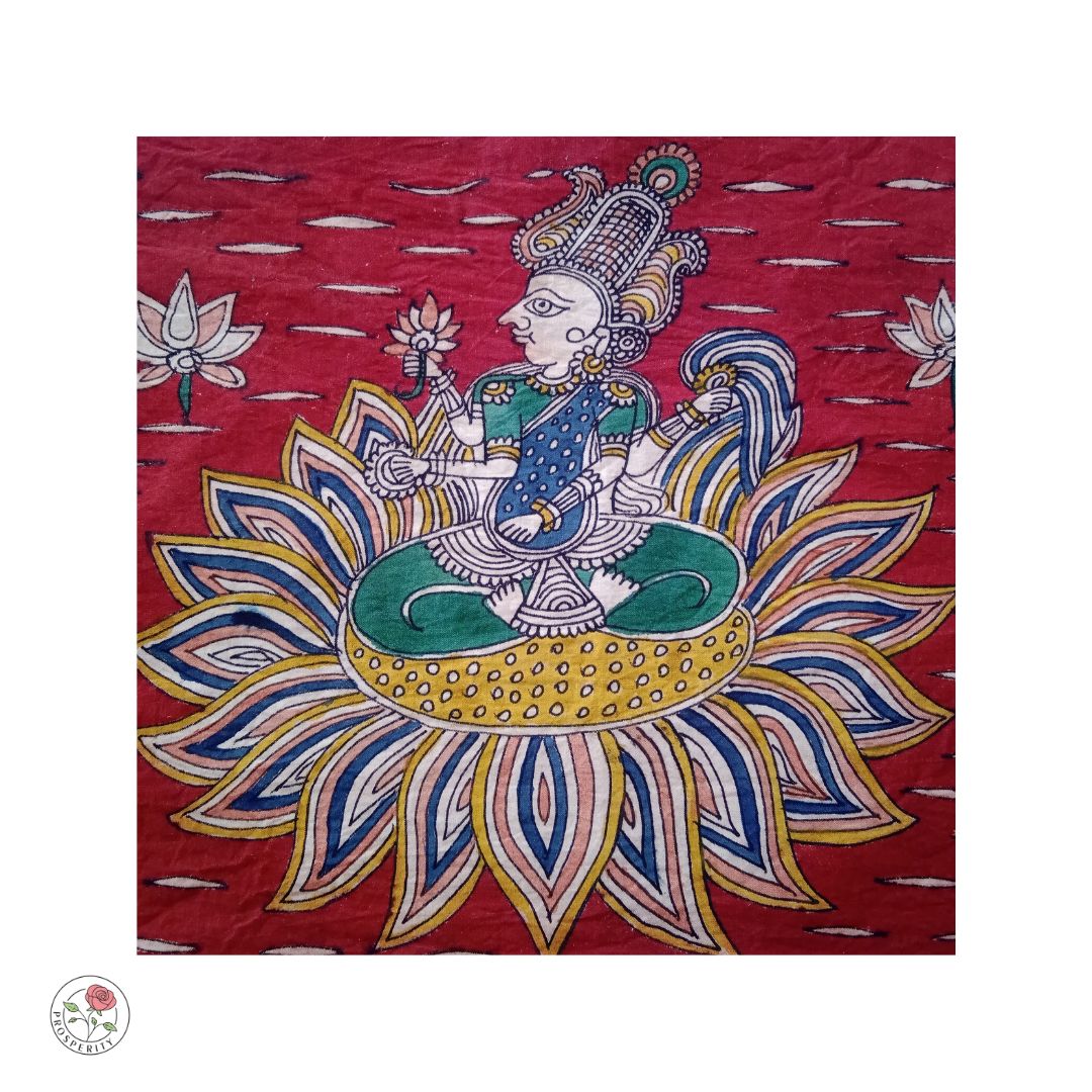 Goddess of Fortune - Mata ni Pachedi Painting