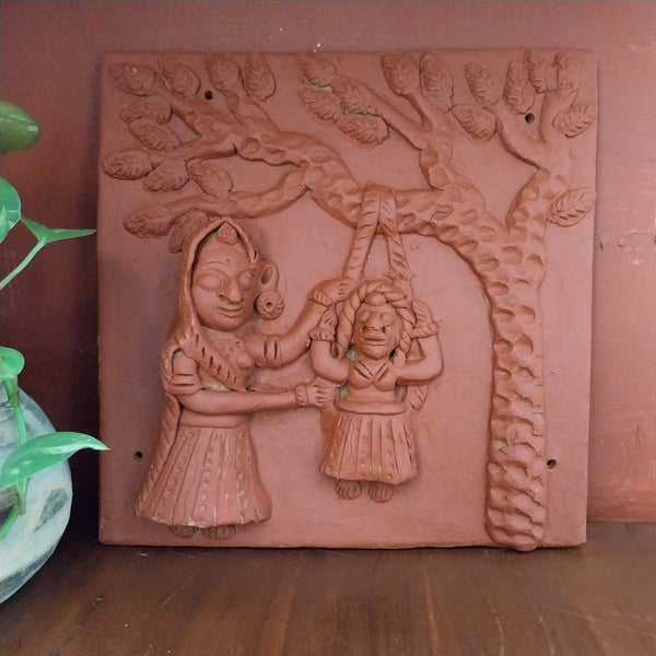 Mother & Daughter   - Terracotta Tile