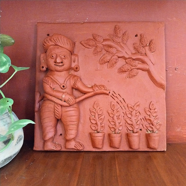 Gardener  - Terracotta Tile