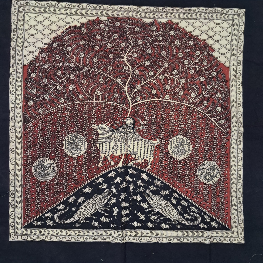 Pavagadh wali Maa - Mata ni Pachedi painting