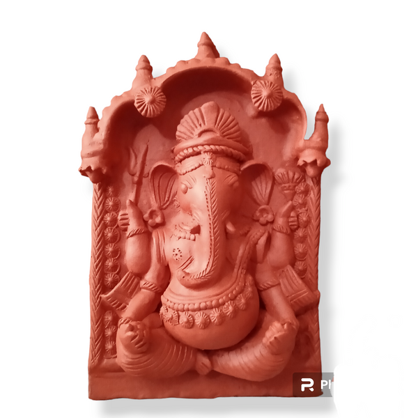 Ganesha - Molela Terracotta Plaque