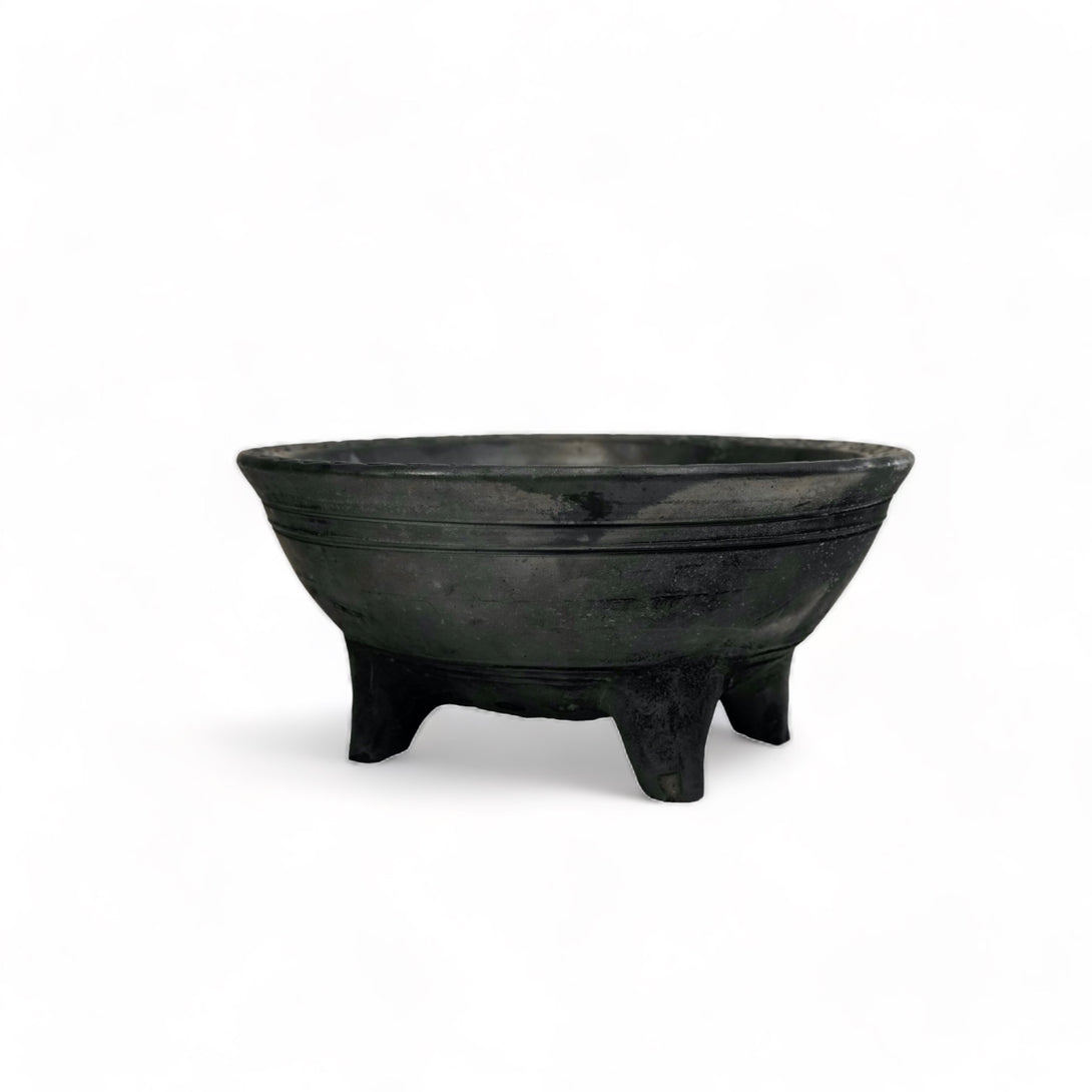 Sawai Madhopur Black Terracotta Berry Bowl/ Colander