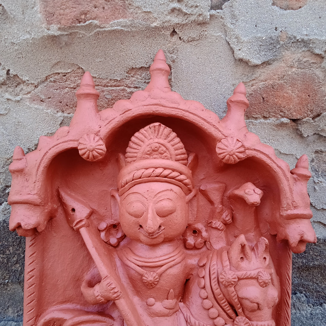 Terracotta god on Horse Panel