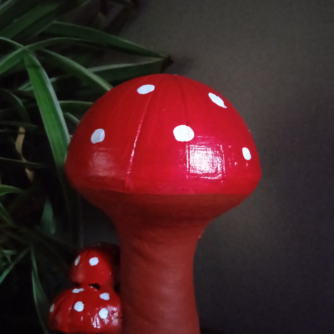 Terracotta Mini Mushroom 6"