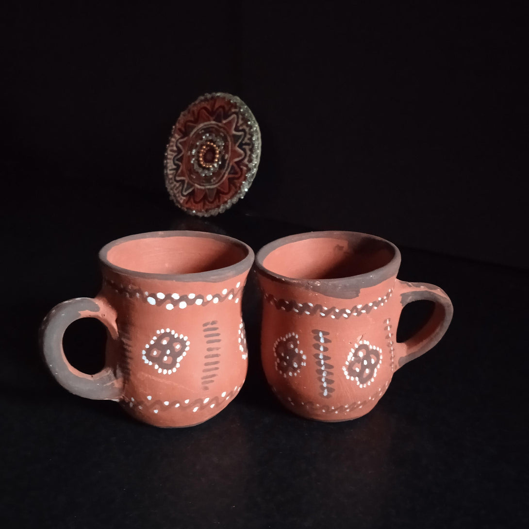 Khavda Painted Cups (Set of 2) - 3