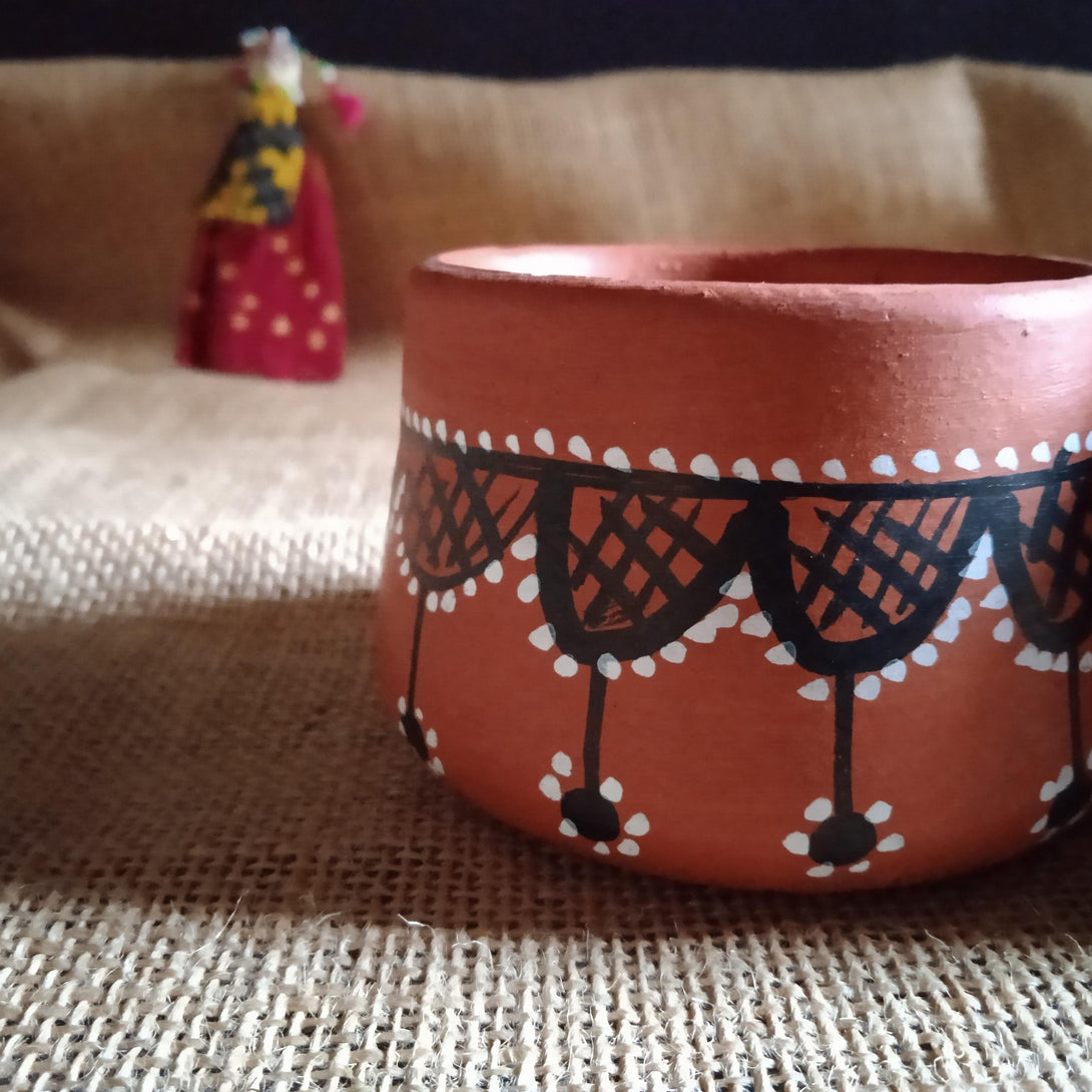 Gundiyali Painted Bowls (Set of 2) - 2