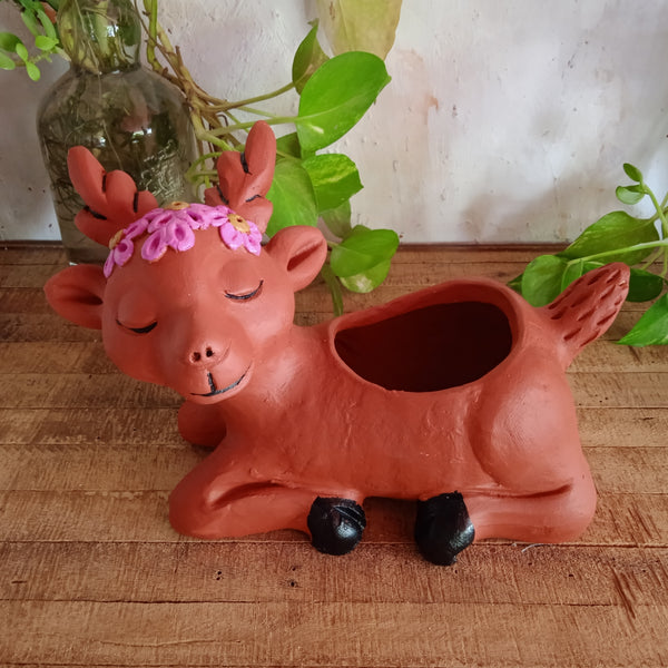 Reindeer Planter