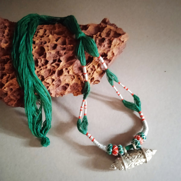 Amulet Necklace - Green