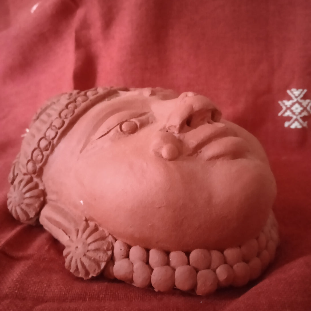 Terracotta Shreenathji Face